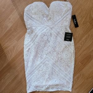 Lulus white dress